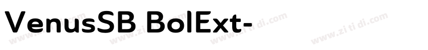 VenusSB BolExt字体转换